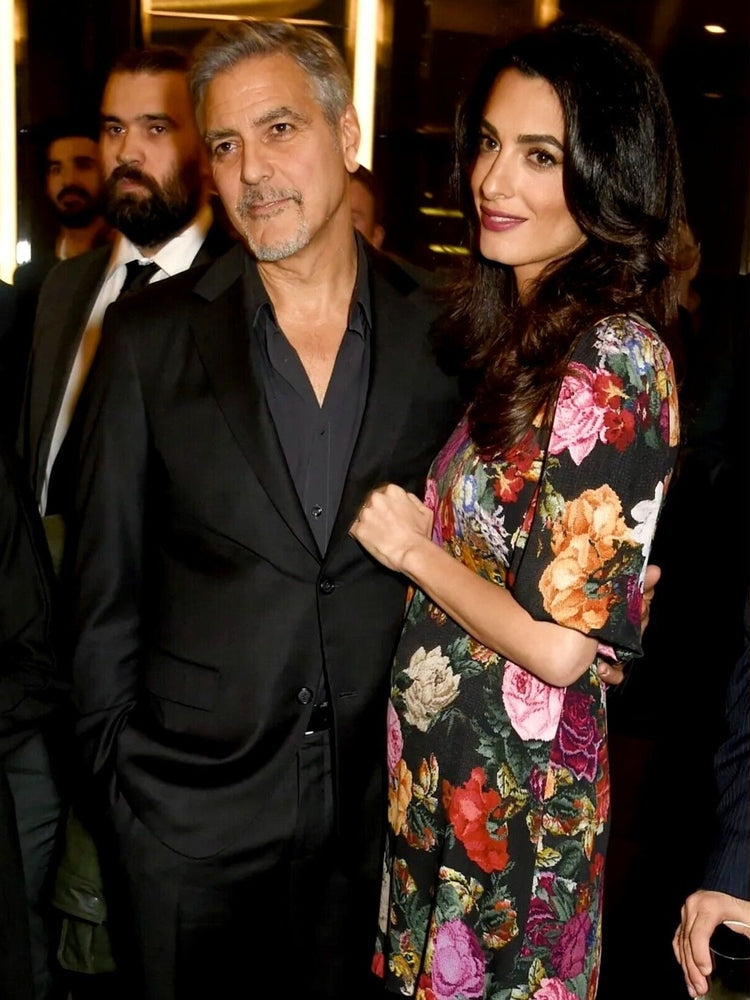 George Clooney & Amal Clooney 8.5 x 11 Candid Color Photograph Art Print Photo Collectibles:Photographic Images:Photographs Style Your Walls